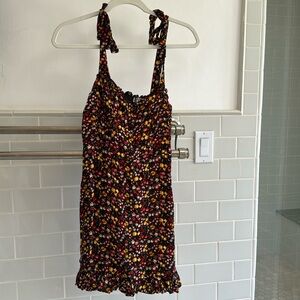 Floral mini dress